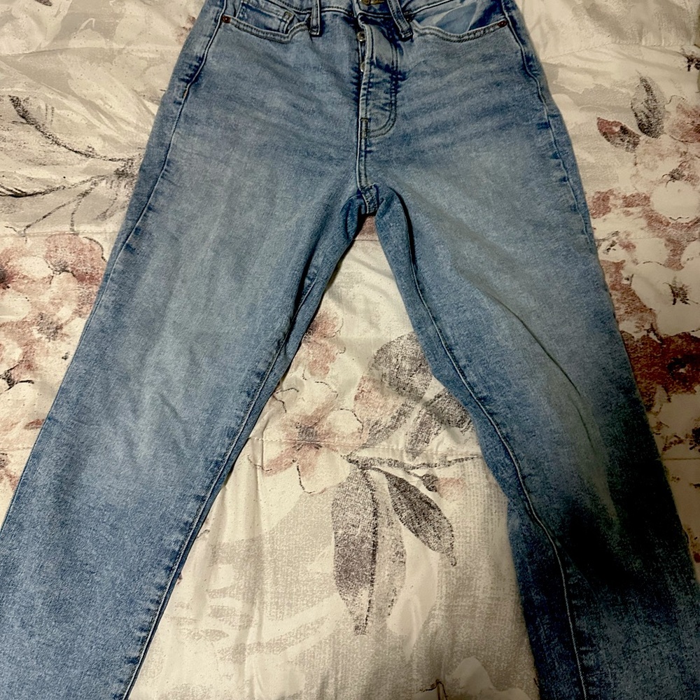 A old navy light washed jeans